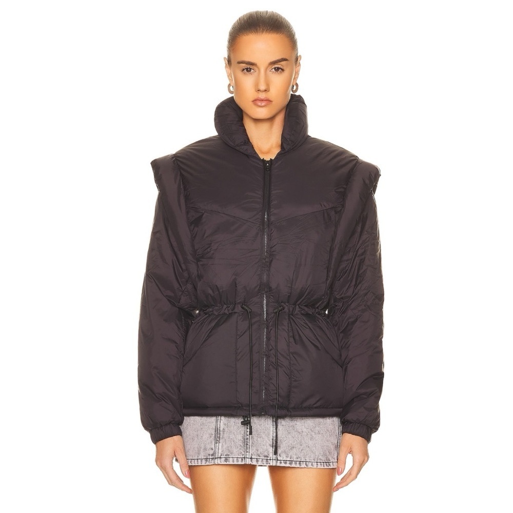 NWT Isabel Marant Etoile Darshayo Puffer Jacket Black 40 Large